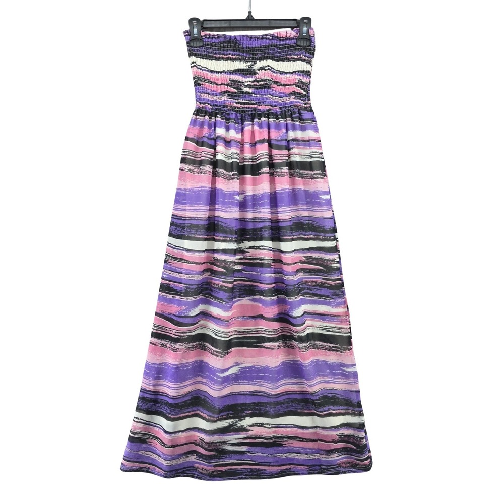 She's Cool Maxi Strapless Dress Size Small